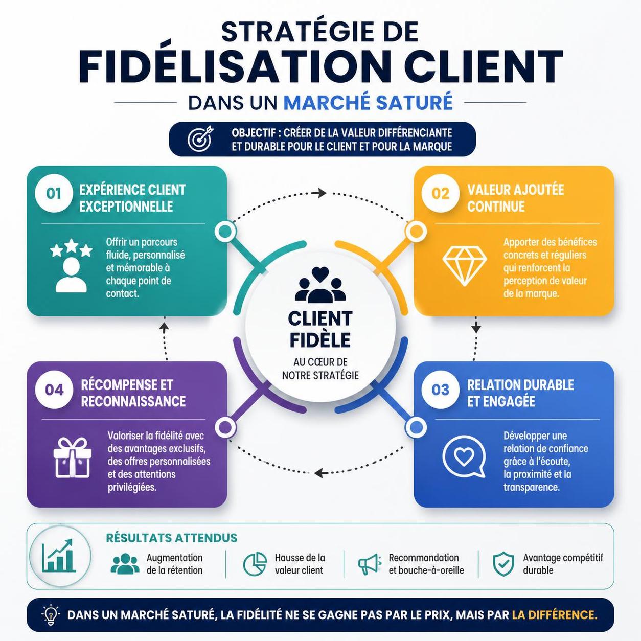 découvrez des stratégies efficaces pour fidéliser vos clients dans un marché saturé et assurer la croissance durable de votre entreprise.